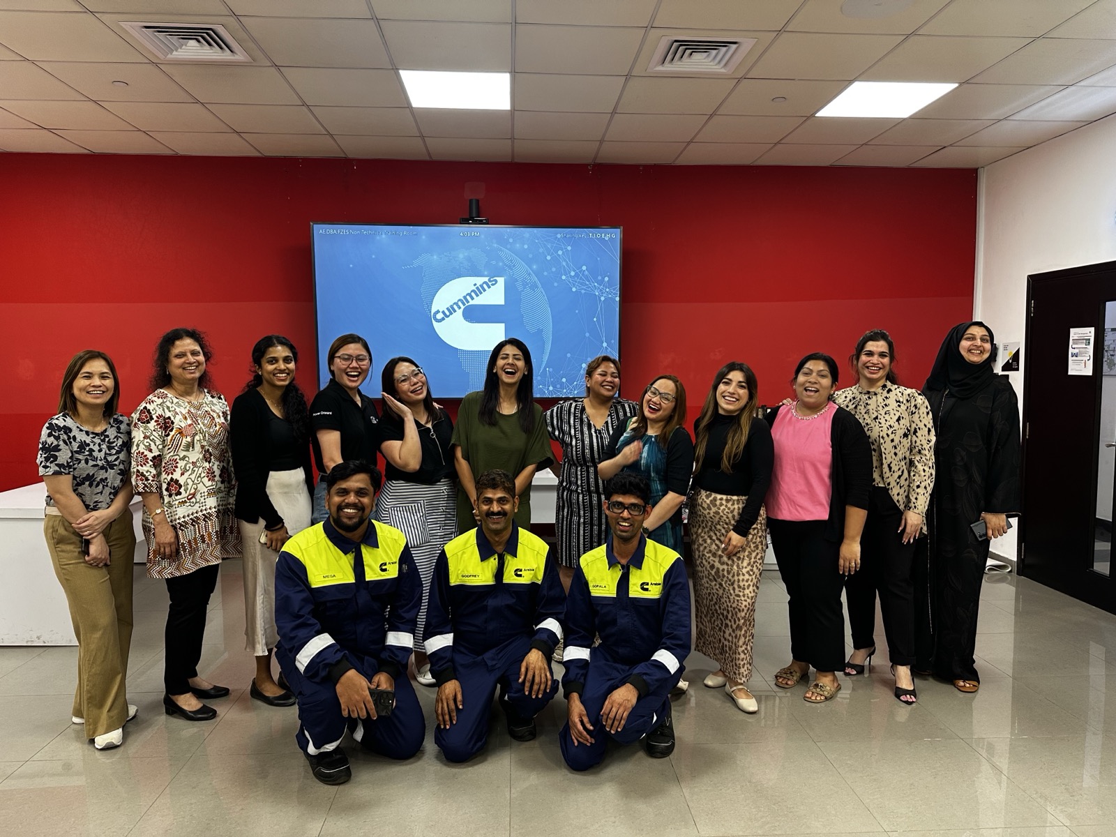 Pranalli Dhamankar at Cummins corporate wellness session